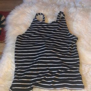 American Eagle crop tank tie back size small